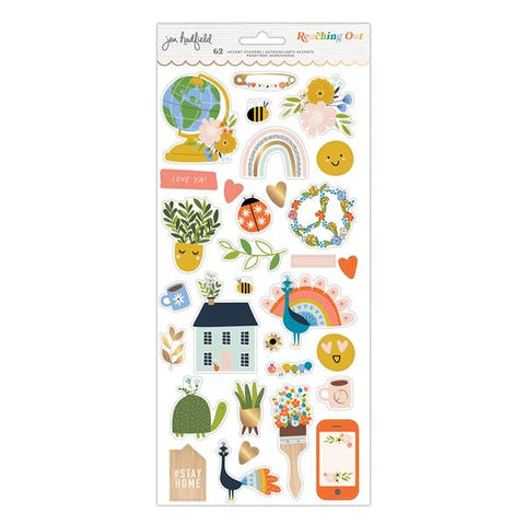 American Crafts Jen Hadfield Reaching Out 6 x 12 Stickers