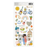 American Crafts Jen Hadfield Reaching Out 6 x 12 Stickers