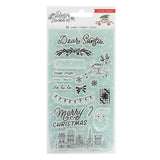 Crate Paper Busy Sidewalks Acrylic Stamp Set
