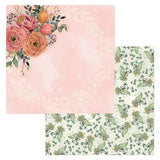 BoBunny Willow and Sage Flowers Patterned Paper