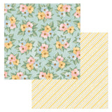 BoBunny Willow and Sage Blossom Patterned Paper