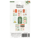 Crate Paper Mittens and Mistletoe Tag Book Embellishments