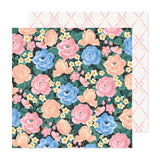 American Crafts Maggie Holmes Parasol Oui Oui Patterned Paper