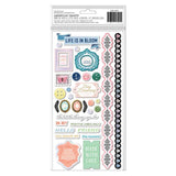 American Crafts Thickers Beautiful Things Phrase Stickers