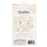 Crate Paper Gingham Garden Paperie Pack Embellishments