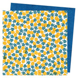 American Crafts Vicki Boutin Where To Next? Lemon Twist Patterned Paper