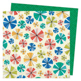 American Crafts Vicki Boutin Where To Next? Umbrellas Patterned Paper