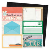 American Crafts Vicki Boutin Where To Next? 4 x 6 Patterned Paper
