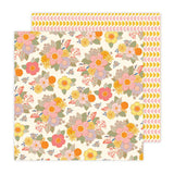 American Crafts Jen Hadfield Flower Child Flower Child Patterned Paper