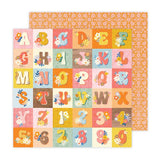 American Crafts Jen Hadfield Flower Child From A to Z Patterned Paper