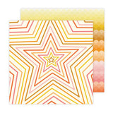 American Crafts Jen Hadfield Flower Child Far Out Patterned Paper