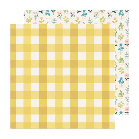 American Crafts Maggie Holmes Woodland Grove Wildflower Patterned Paper