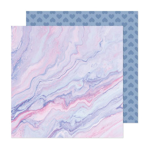 American Crafts Maggie Holmes Woodland Grove Heart Dreams Patterned Paper