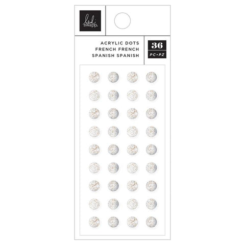 Heidi Swapp Set Sail Acrylic Dot Stickers