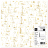 Heidi Swapp Set Sail Acetate with Gold Foil Specialty Paper