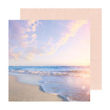 Heidi Swapp Set Sail Sunset Beach Patterned Paper