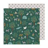 American Crafts Maggie Holmes Woodland Grove Walk In The Woods Patterned Paper