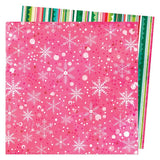 American Crafts Vicki Boutin Peppermint Kisses Sweet Holiday Wishes Patterned Paper