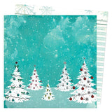 American Crafts Vicki Boutin Peppermint Kisses Winter Magic Patterned Paper