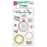American Crafts Vicki Boutin Peppermint Kisses Acrylic Stamp Set
