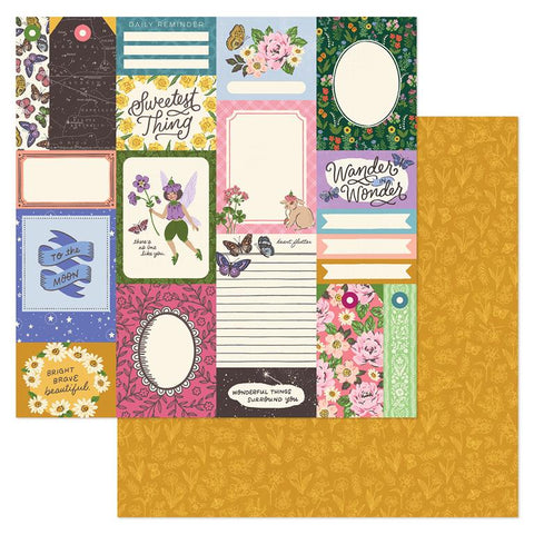 Crate Paper Moonlight Magic Lucky Star Patterned Paper