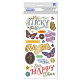American Crafts Thickers Star Struck Phrase Stickers