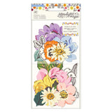 Crate Paper Moonlight Magic Floral Ephemera Embellishments