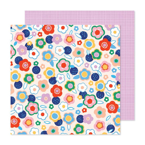 American Crafts Shimelle Main Character Energy Center Stage Patterned Paper