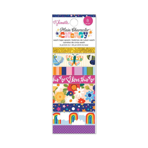 American Crafts Shimelle Main Character Energy Washi Tape Embellishments