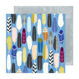 American Crafts Vicki Boutin Discover + Create Plumage Patterned Paper