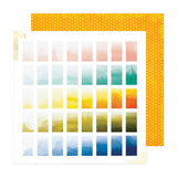 American Crafts Vicki Boutin Discover + Create Swatches Patterned Paper