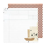 American Crafts Vicki Boutin Discover + Create In The Study Patterned Paper