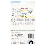 American Crafts Vicki Boutin Discover + Create Mixed Chipboard Embellishments