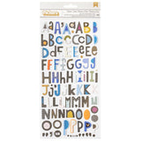 American Crafts Thickers Discover + Create Alphabet Stickers