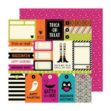 American Crafts Happy Halloween Tags Patterned Paper