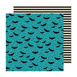American Crafts Happy Halloween Bats Patterned Paper