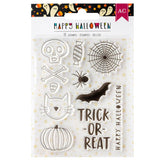 American Crafts Happy Halloween Clear Acrylic Stamp Set