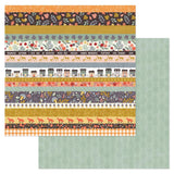American Crafts Farmstead Harvest Strip Page Patterned Paper
