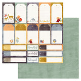 American Crafts Farmstead Harvest Tags Patterned Paper