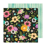 American Crafts April and Ivy Blooming Brights Patterned Paper