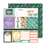 American Crafts April and Ivy Lovely Layers Patterned Paper