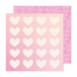 American Crafts Bea Valint Poppy and Pear Think Pink Patterned Paper