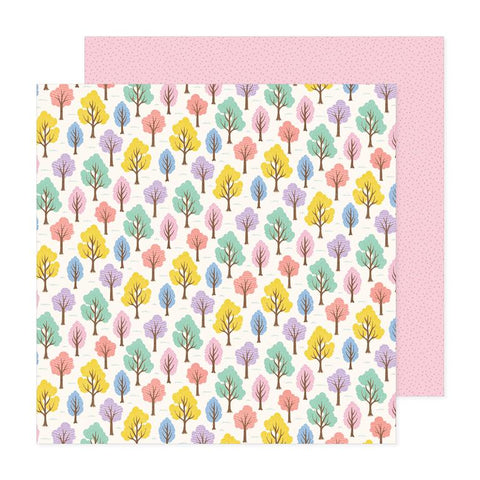 American Crafts Bea Valint Poppy and Pear Sunshine Patterned Paper