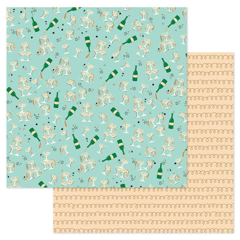 American Crafts Life of the Party Bubbly Patterned Paper