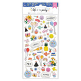 American Crafts Life of the Party Puffy Icon Stickers