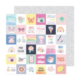 American Crafts Celes Gonzalo Rainbow Avenue Sweet Love Patterned Paper