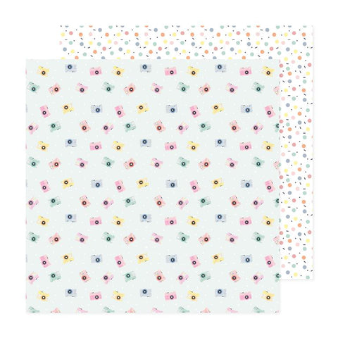 American Crafts Celes Gonzalo Rainbow Avenue Memory Keeper Patterned Paper