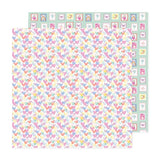 American Crafts Celes Gonzalo Rainbow Avenue Happy Heart Patterned Paper