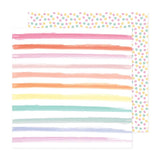 American Crafts Celes Gonzalo Rainbow Avenue My Rainbow Patterned Paper