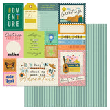 American Crafts Coast-to-Coast Ready to Roam Patterned Paper